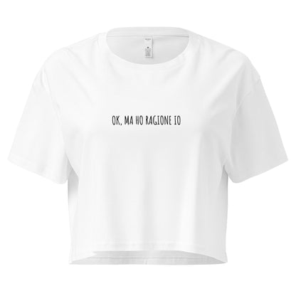 Crop Top Ho ragione io