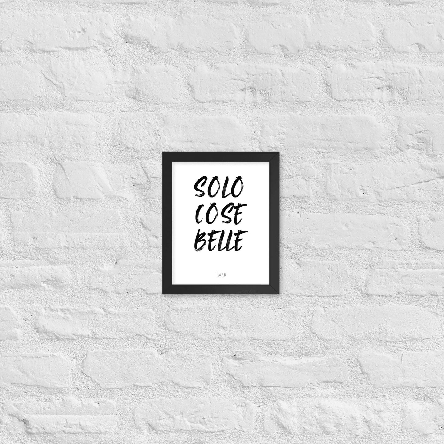 Quadro Solo Cose Belle Il mio negozio