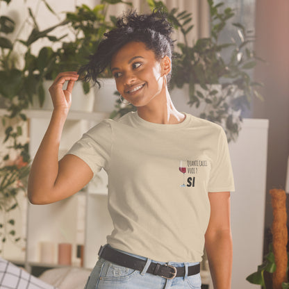 T-Shirt Quanti calici vuoi? Si